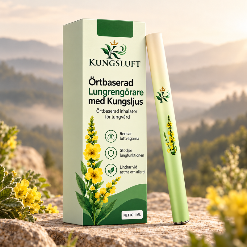 Kungsluft™ – Naturlig Örtinhalator